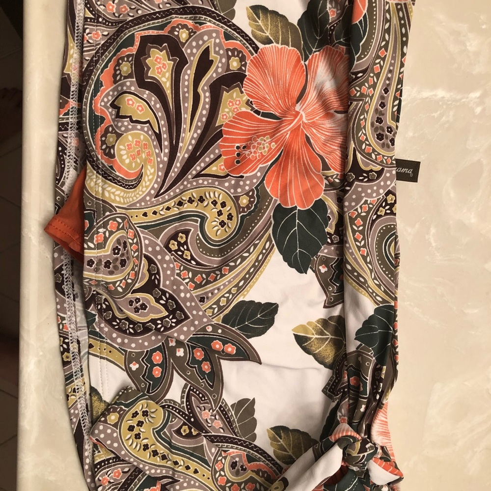 Small Tommy Bahama Skirted Hipster Bikini Bottoms